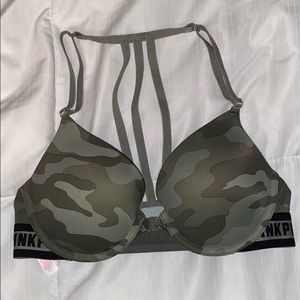 NWT PINK Camouflage Bra